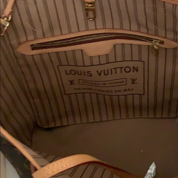LIKE NEW! Original Louis Vuitton Neverful Monogram - Picture 4 of 6